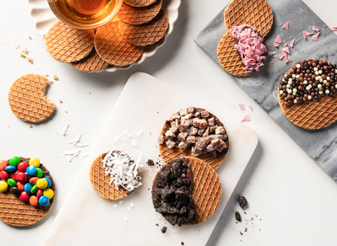 Stroopwafel dessert