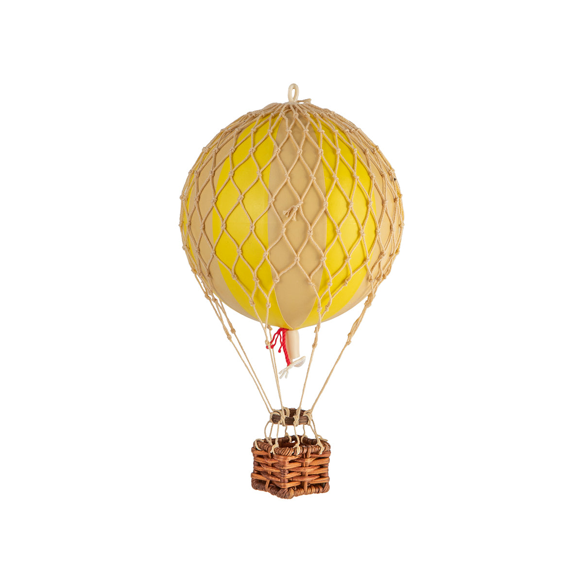 A Wonderen Extra Small Hot Air Balloon - Floating The Skies on a white background.