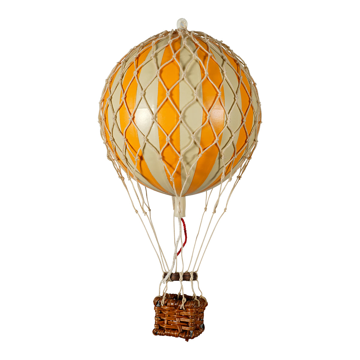 A whimsical Wonderen Extra Small Hot Air Balloon - Floating The Skies on a white background.