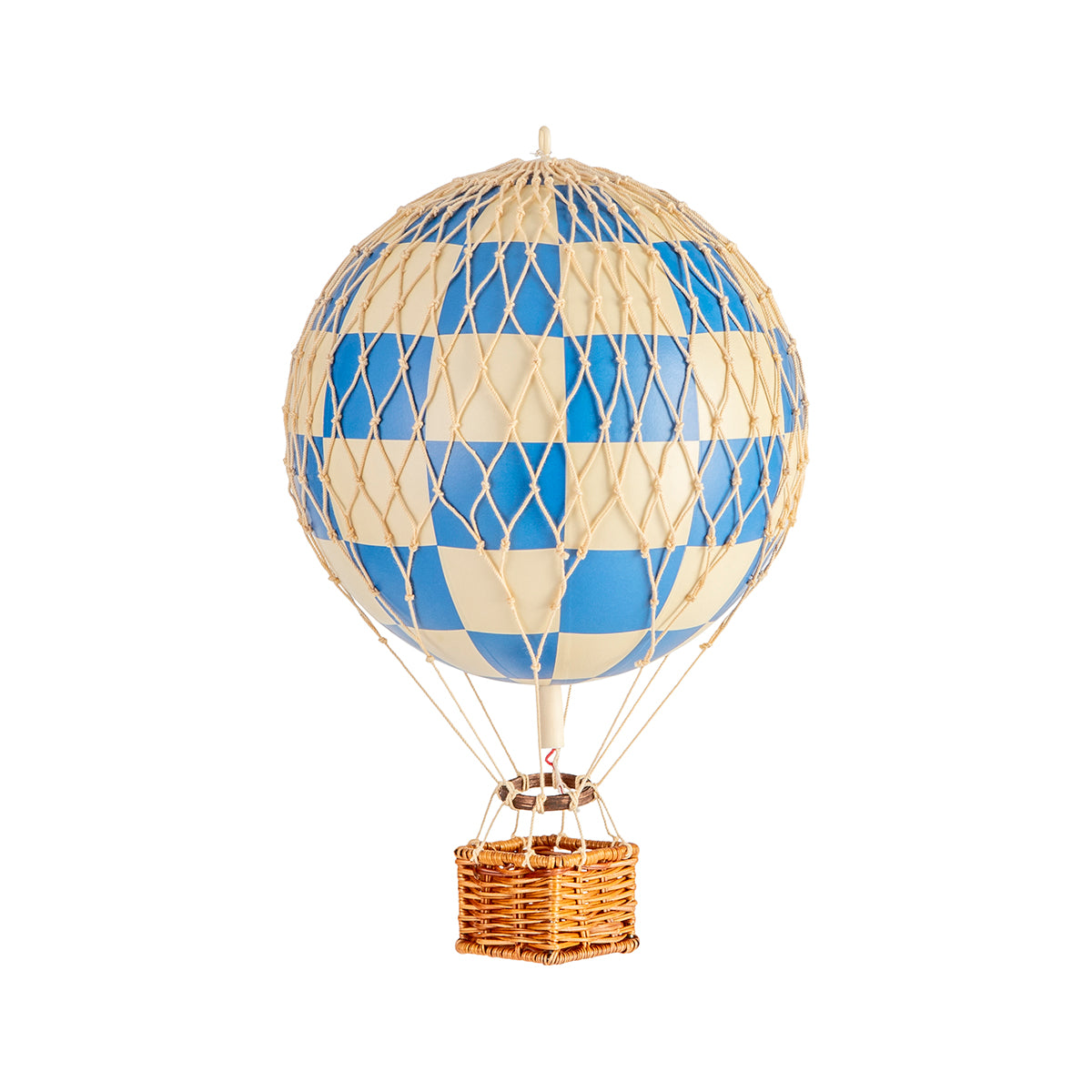 A Wonderen Small Hot Air Balloon - Travels Light on a white background.