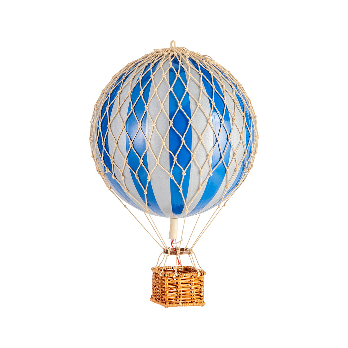 A quirky Wonderen Small Hot Air Balloon - Travels Light on a white background.