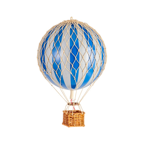 A quirky Wonderen Small Hot Air Balloon - Travels Light on a white background.