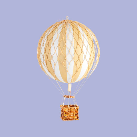 Description: A quirky Wonderen Small Hot Air Balloon with a basket, combining imagination and science.